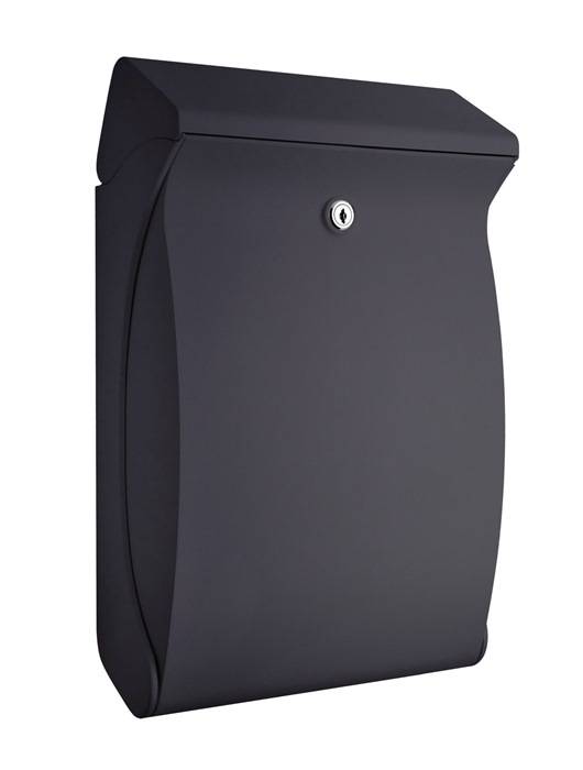 Briefkasten Swing 4906 Ant H.419mm B.271mm T.129mm anth.Ku.DIN C4 BURG-WÄCHTER-0