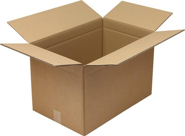 Faltkarton 2.30 Wellpappe L575xB370xH370mm zweiwellig braun-0