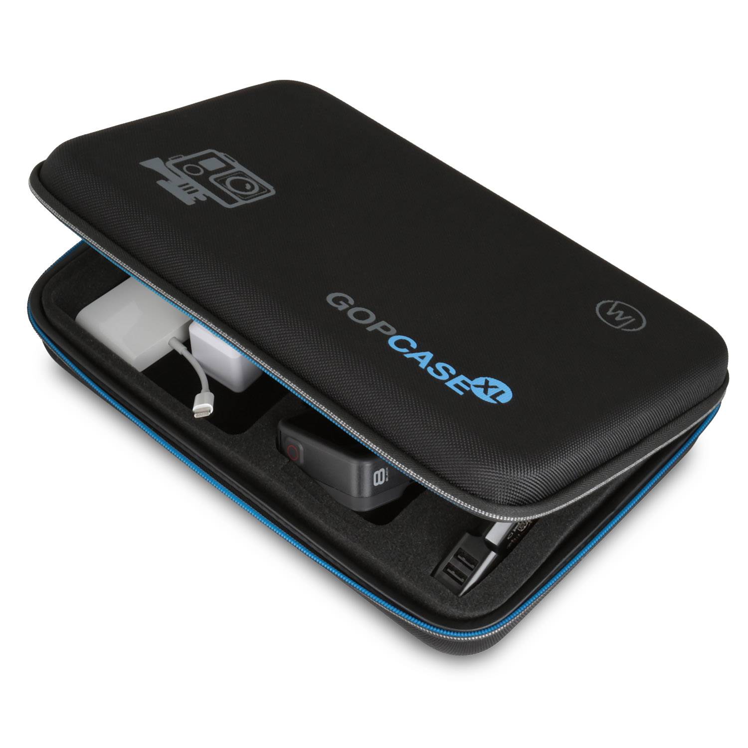 Wicked Chili GOP Case Tasche (XL) für GoPro Hero 13, 12, 11 Case Koffer für Actioncam und Zubehör-3