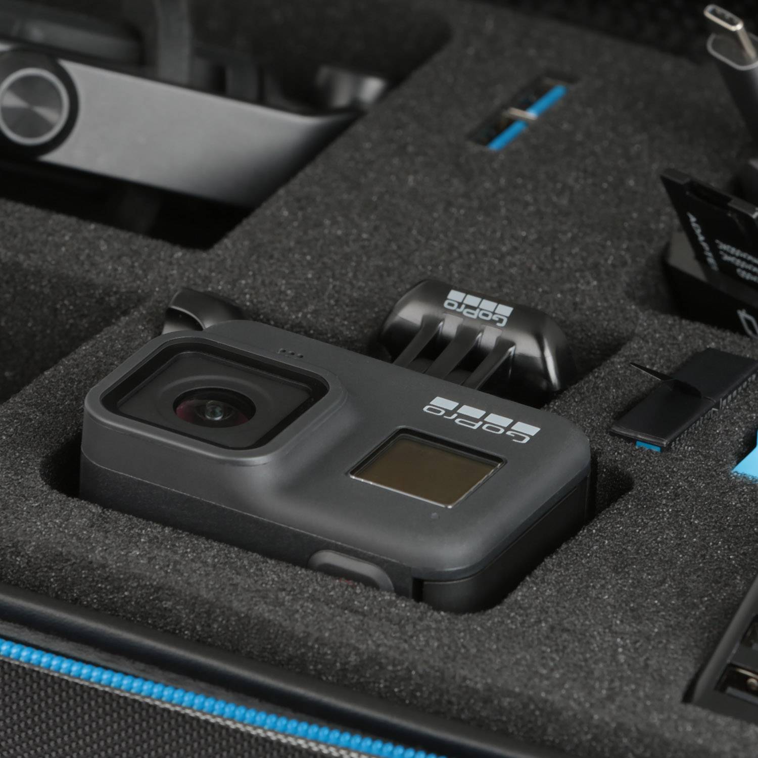 Wicked Chili GOP Case Tasche (XL) für GoPro Hero 13, 12, 11 Case Koffer für Actioncam und Zubehör-4