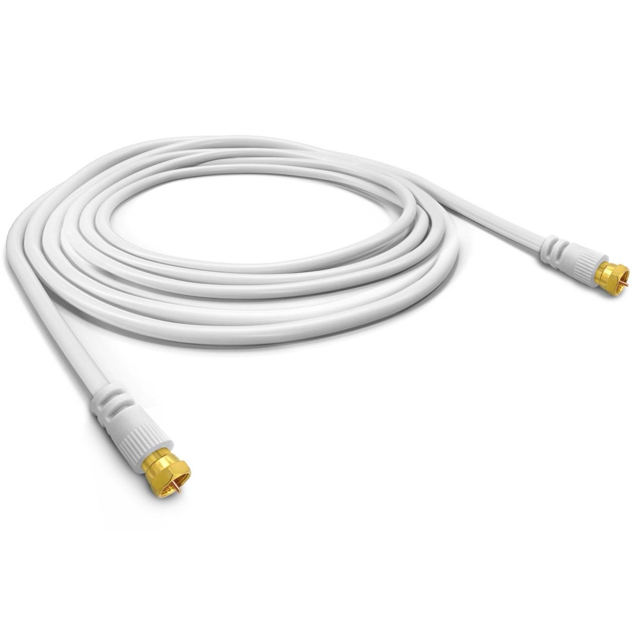 60cm HD SAT Anlage weiss + Single LNB + Satfinder + Kabel + Sativ + Fensterdurchführung 20xm-5