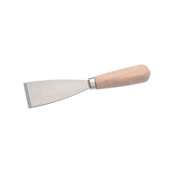 WESTEX Entrostungsspachtel, Holzgriff, 70 mm