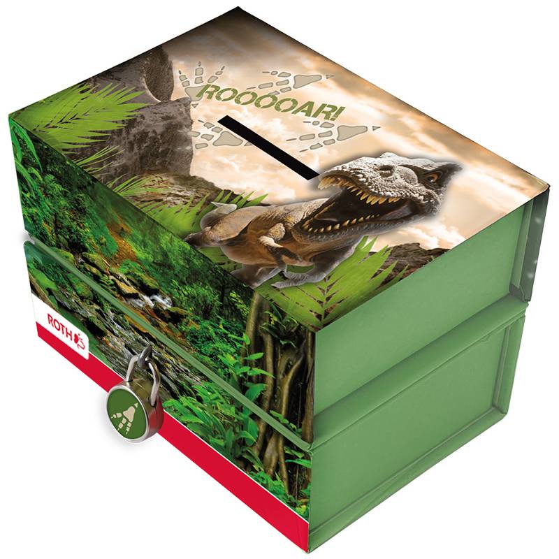 ROTH Spardose "Tyrannosaurus", mit Magnet und Schloss-0