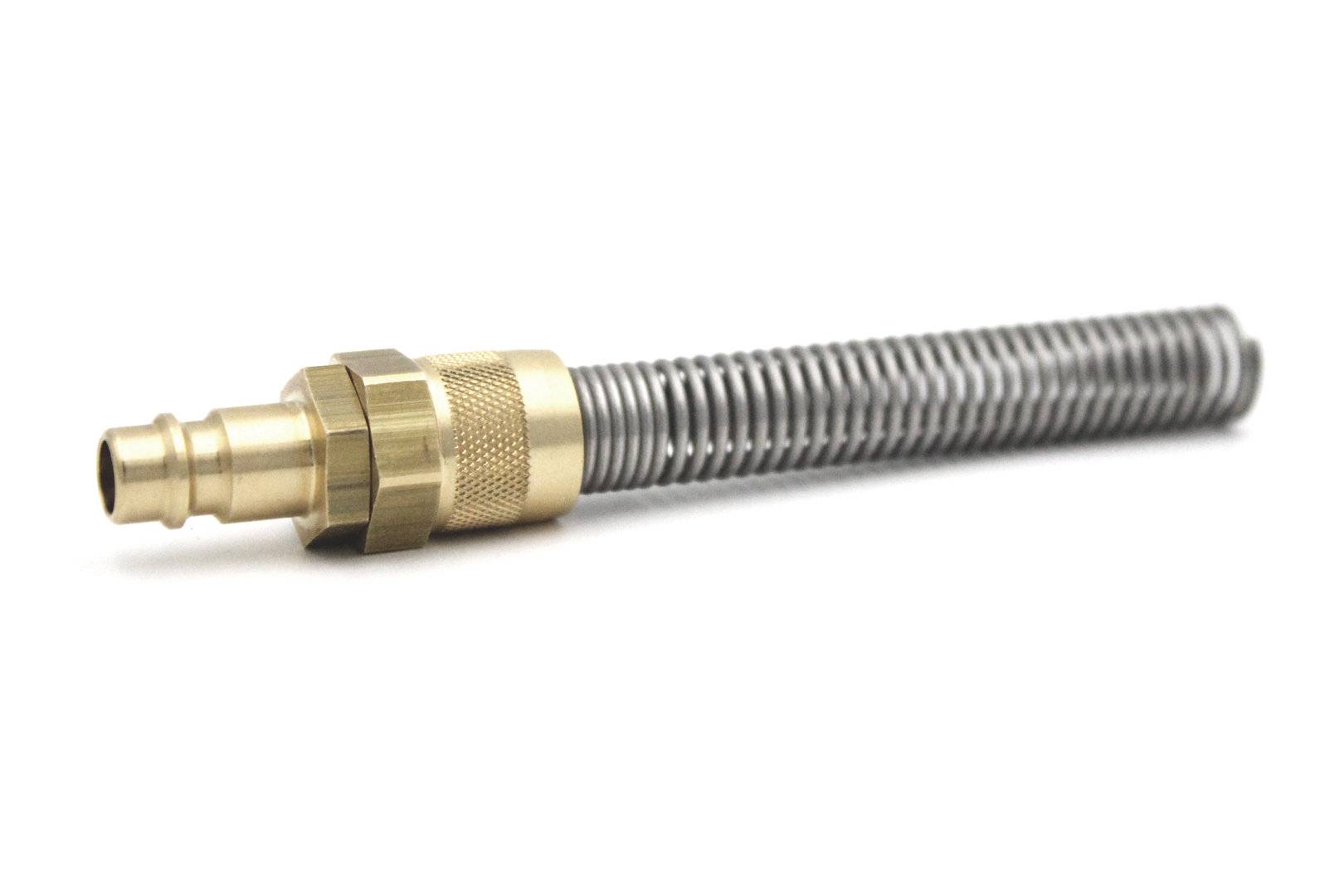 Druckluftstecker NW 7,2 Kupplungsstecker mit Knickschutz und 9 mm Schlauchanschluss-0