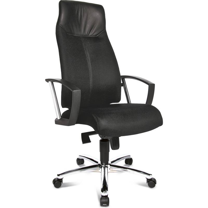 Topstar Chefsessel "High Sit up", schwarz, inkl. Armlehnen-0