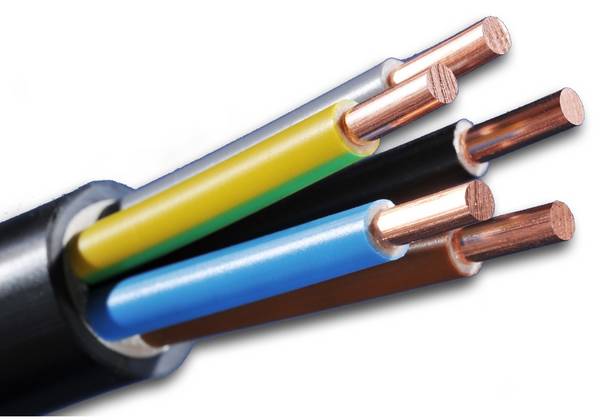 EBROM® - 80 Meter NYY-J 5x6 mm² - Erdkabel - Starkstromkabel - SCHWARZ
