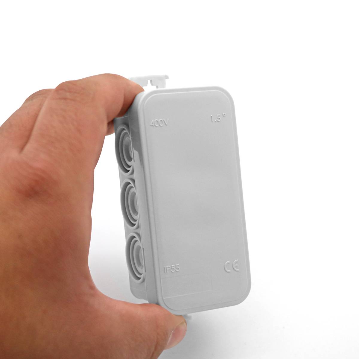 8x Abzweigdose 90x43x40 mm IP55 Aufputz Feuchtraumdose Installationsdose Verteilerdose wetterfest-3
