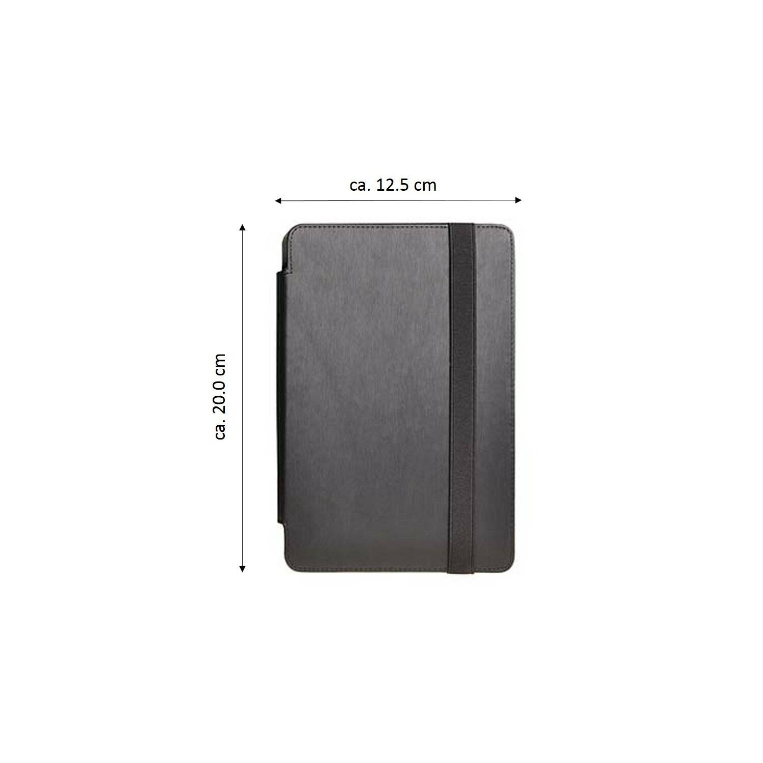 7.0" Tablet Schutztaschen mit Standfunktion Schwarz-2