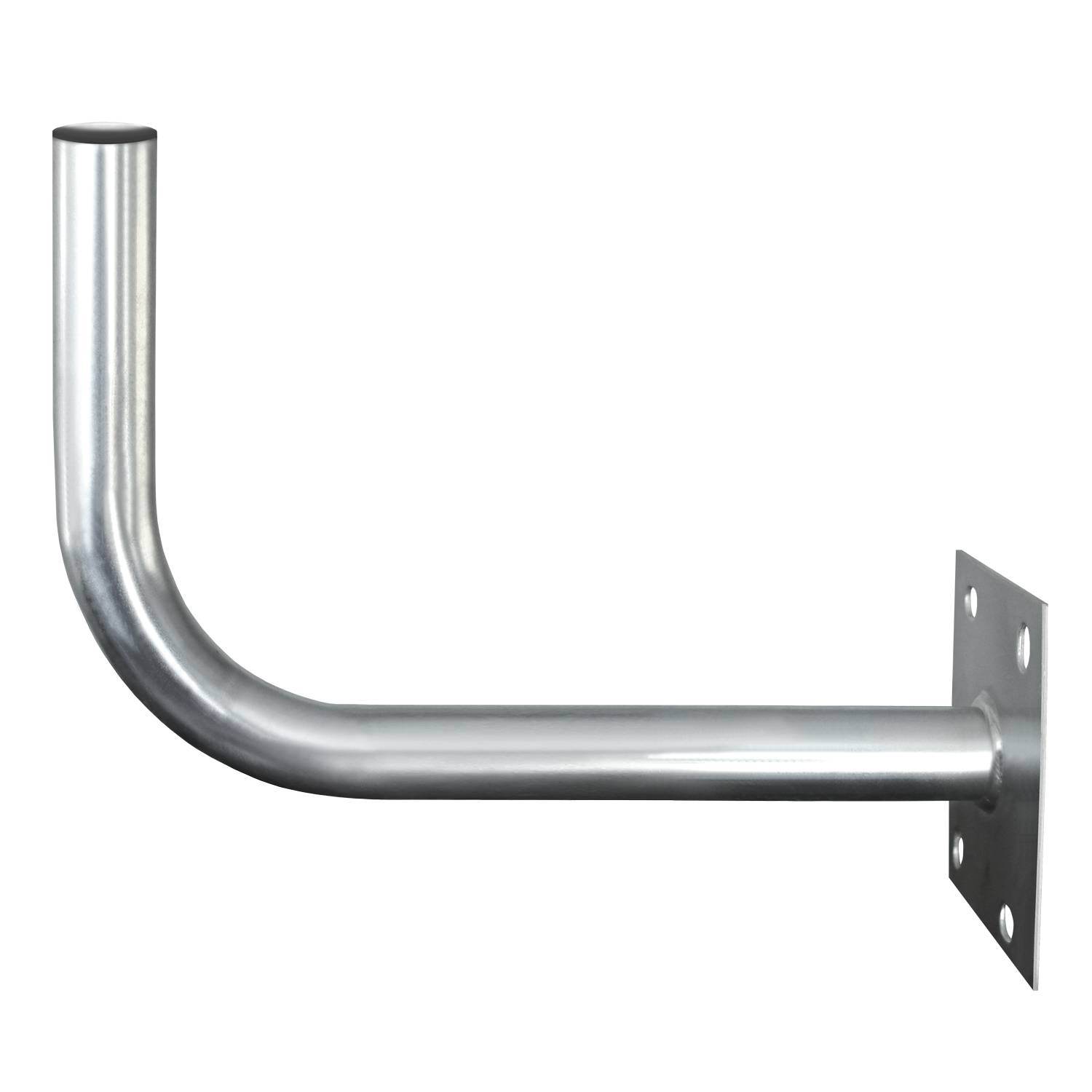 Symbolbild für Sat Wandhalter Stahl 45cm + Schrauben- & Dübelset