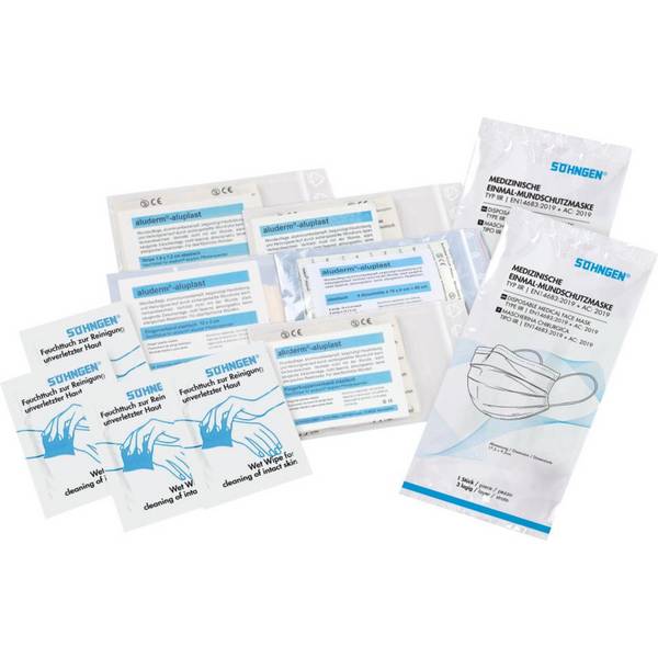 Erste-Hilfe-Ergänzungsset, DIN 13157, hygienisch verpackt