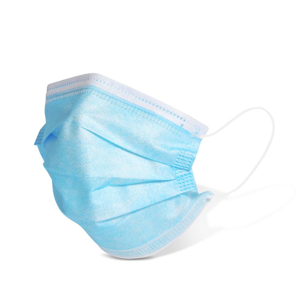 Medizinischer Mundschutz, 3-lagig, Typ IIR, 50 Stück/Box-0