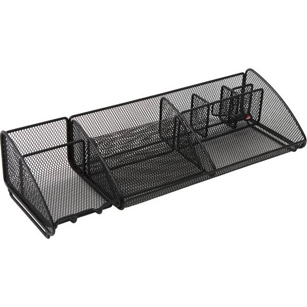 ALBA Schreibtisch-Organizer "MESHBOARD", Drahtmetall,schwarz