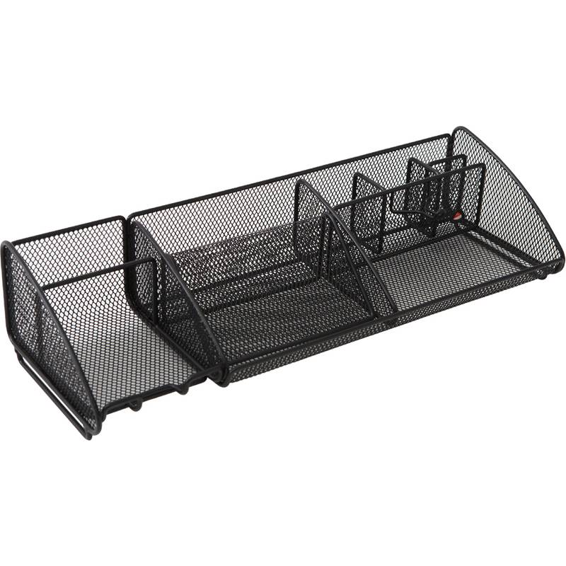 ALBA Schreibtisch-Organizer "MESHBOARD", Drahtmetall,schwarz-0