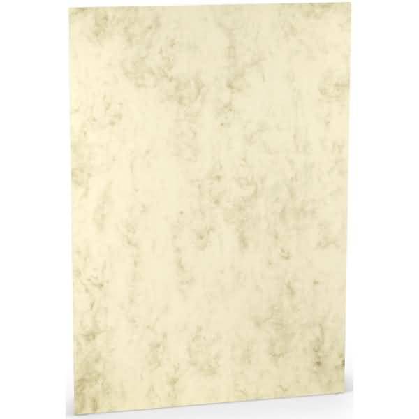 Briefpapier A4 100g/qm VE=10 Blatt Chamois Marmora
