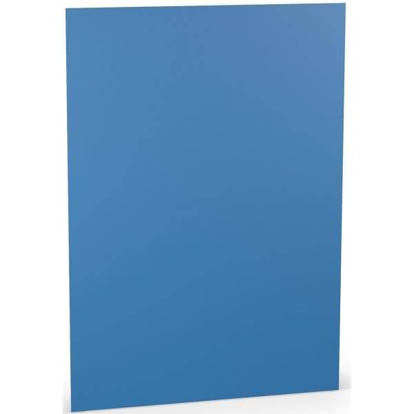 Briefpapier A4 100g/qm VE=10 Blatt Stahlblau-0