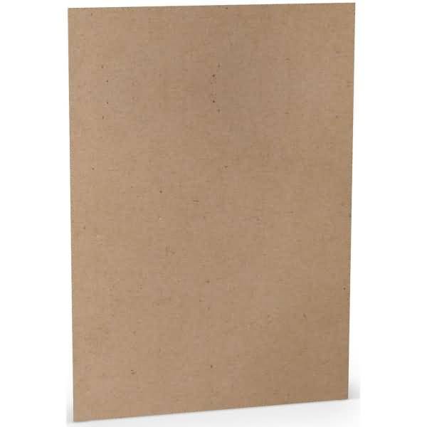 Karton A4 250g/qm VE=5 Blatt Kraft