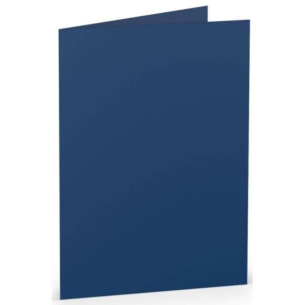 Doppelkarte Coloretti A6 hoch VE=5 Stück Jeans-1