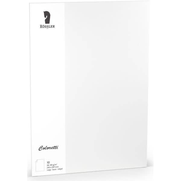 Briefpapier Coloretti A4 80g/qm VE=10 Blatt weiß-0