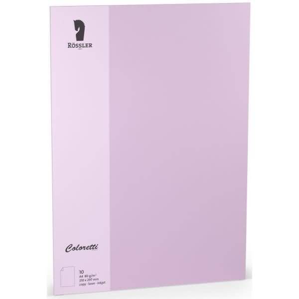 Briefpapier Coloretti A4 80g/qm VE=10 Blatt Lavendel