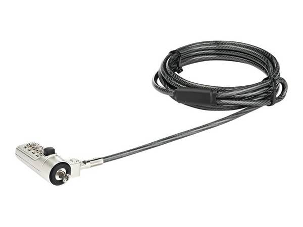 StarTech.com Laptop Sicherheitsschloss (4-stelliges, verstellbares Zahlenschloss