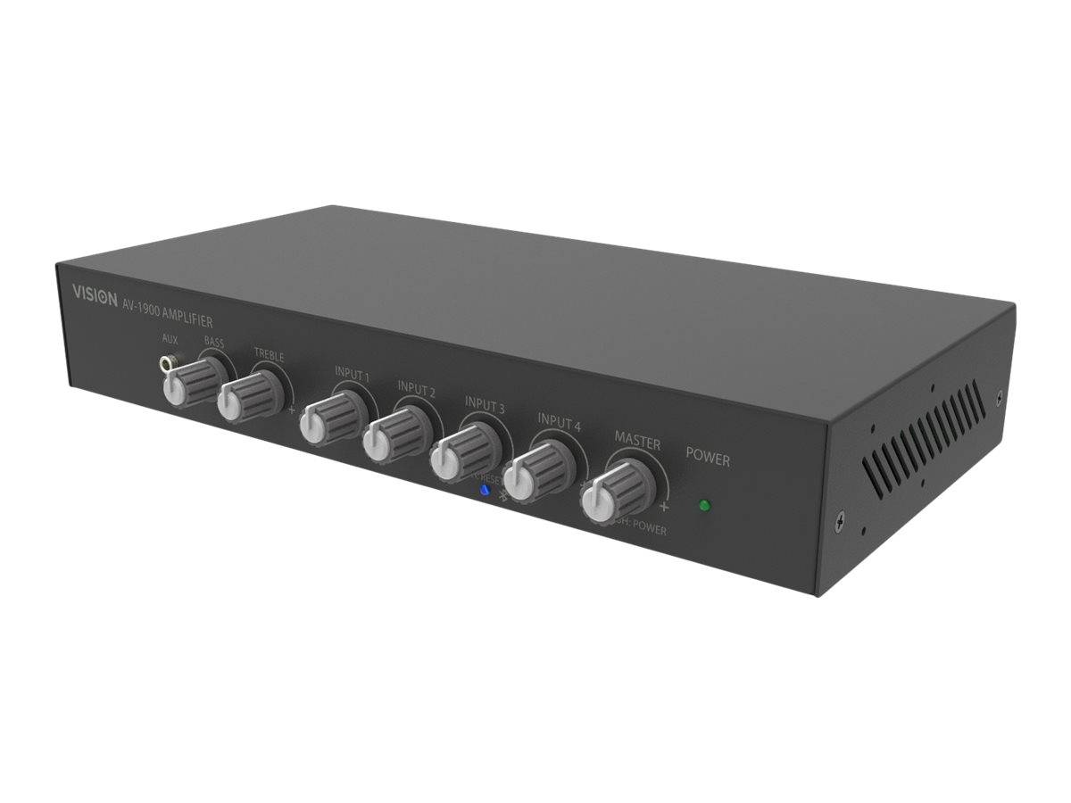 Vision AV-1900+SP-1800 - Lautsprecher - für PA-System - Bluetooth - 50 Watt - dreiweg-0