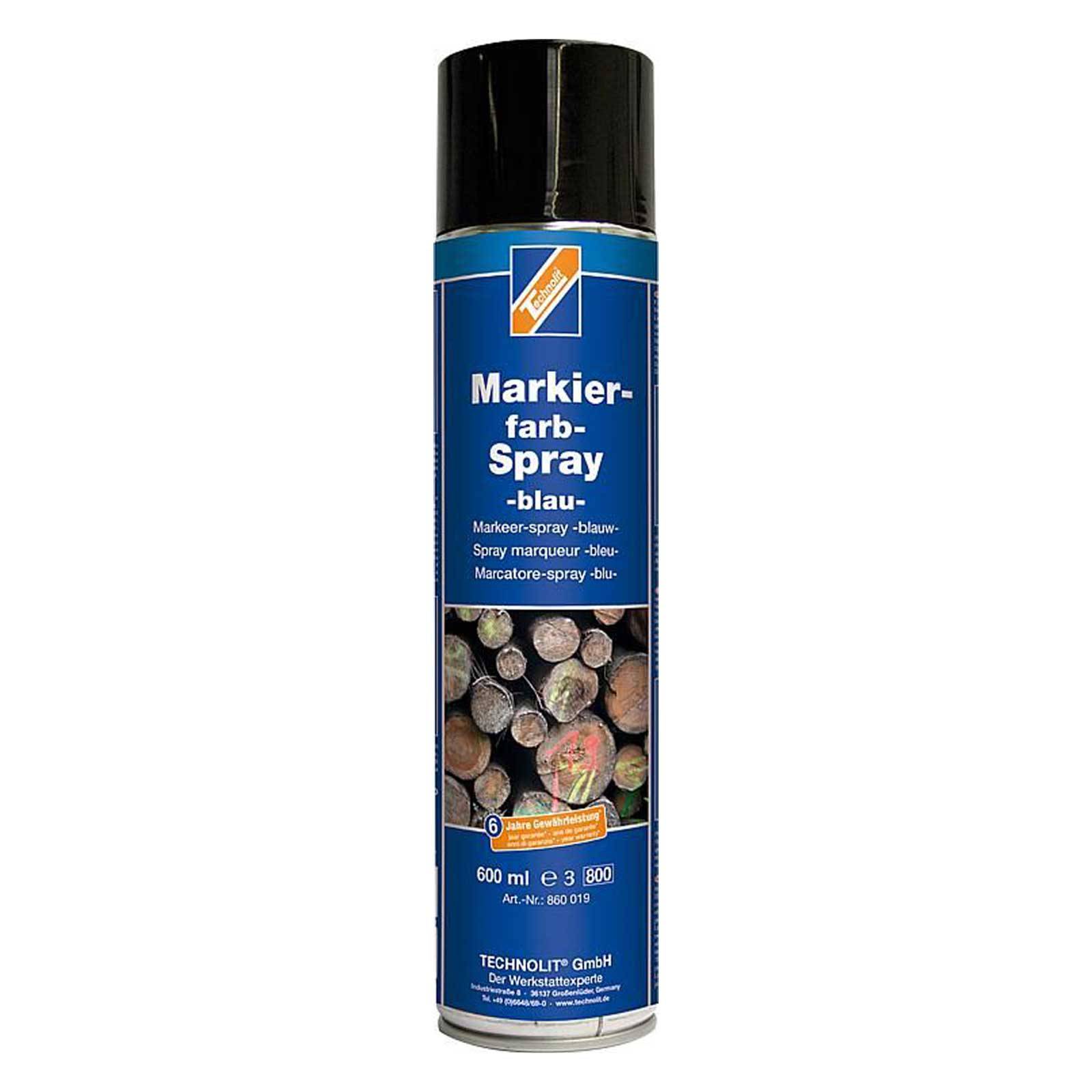 TECHNOLIT Markierfarb-Spray 600 ml - Farbe:blau-0