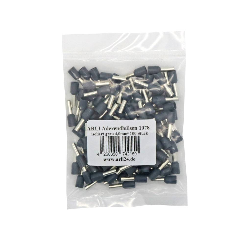 ARLI Aderendhülsen isolier 0,5 - 4 mm² - 1200 Set ( 0,5 0,75 1,0 1,5 2,5 4 mm² )-1