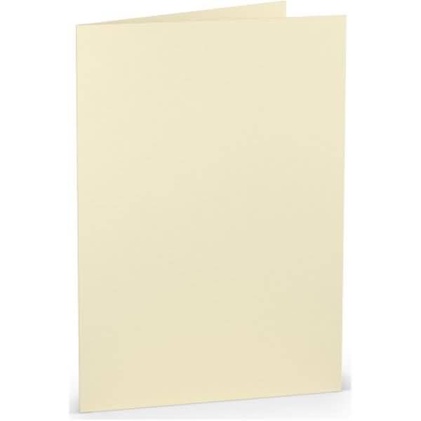 Doppelkarte A5 hoch Chamois