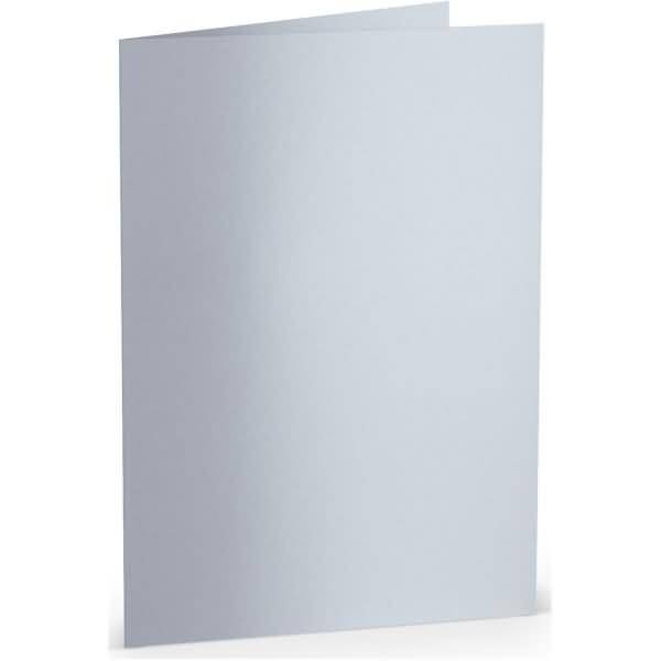 Doppelkarte A5 hoch Marble white-0
