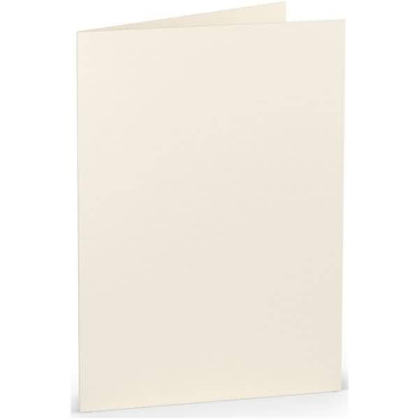 Doppelkarte B6 hoch Ivory-0