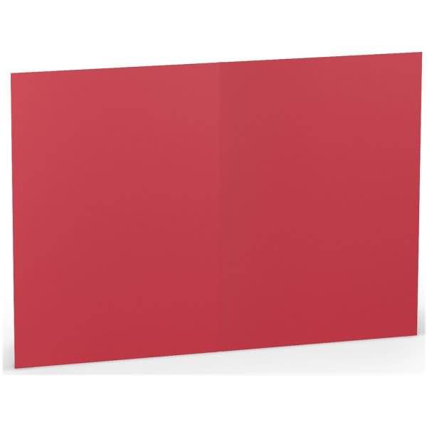 Doppelkarte A6 hoch Rot