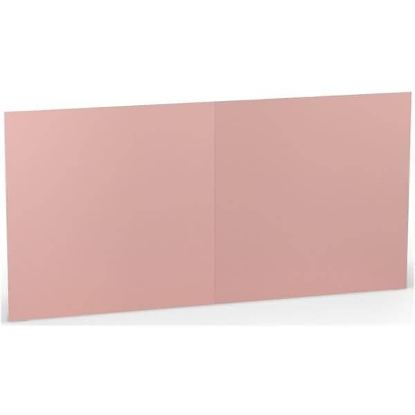 Doppelkarte 15,7x15,7cm Rose-0