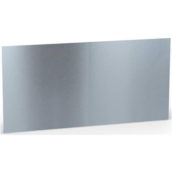 Doppelkarte 15,7x15,7cm Silber-0