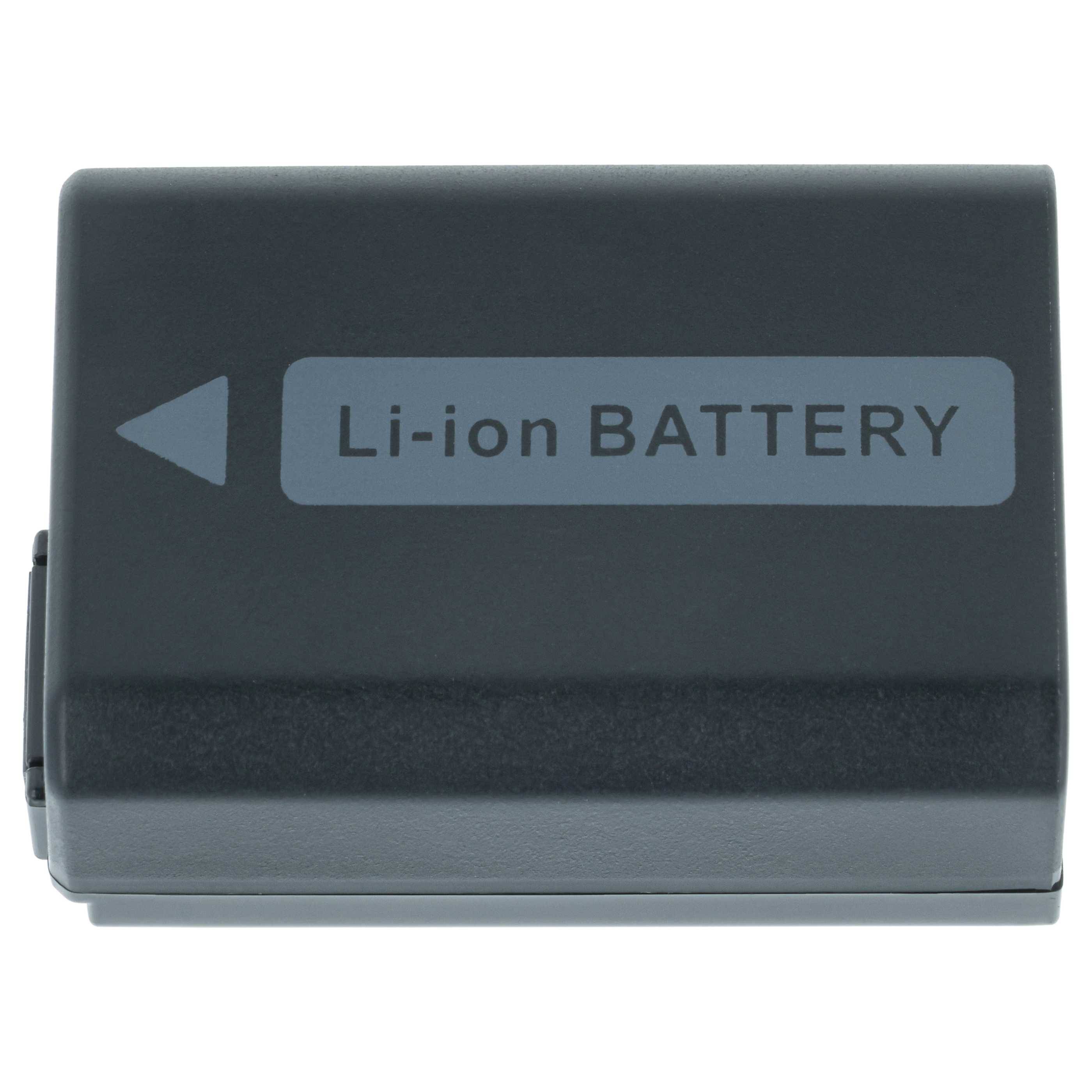 vhbw 3x Akku Ersatz für Sony NP-FW50 für Kamera (950mAh, 7,2V, Li-Ion) mit Infochip-3