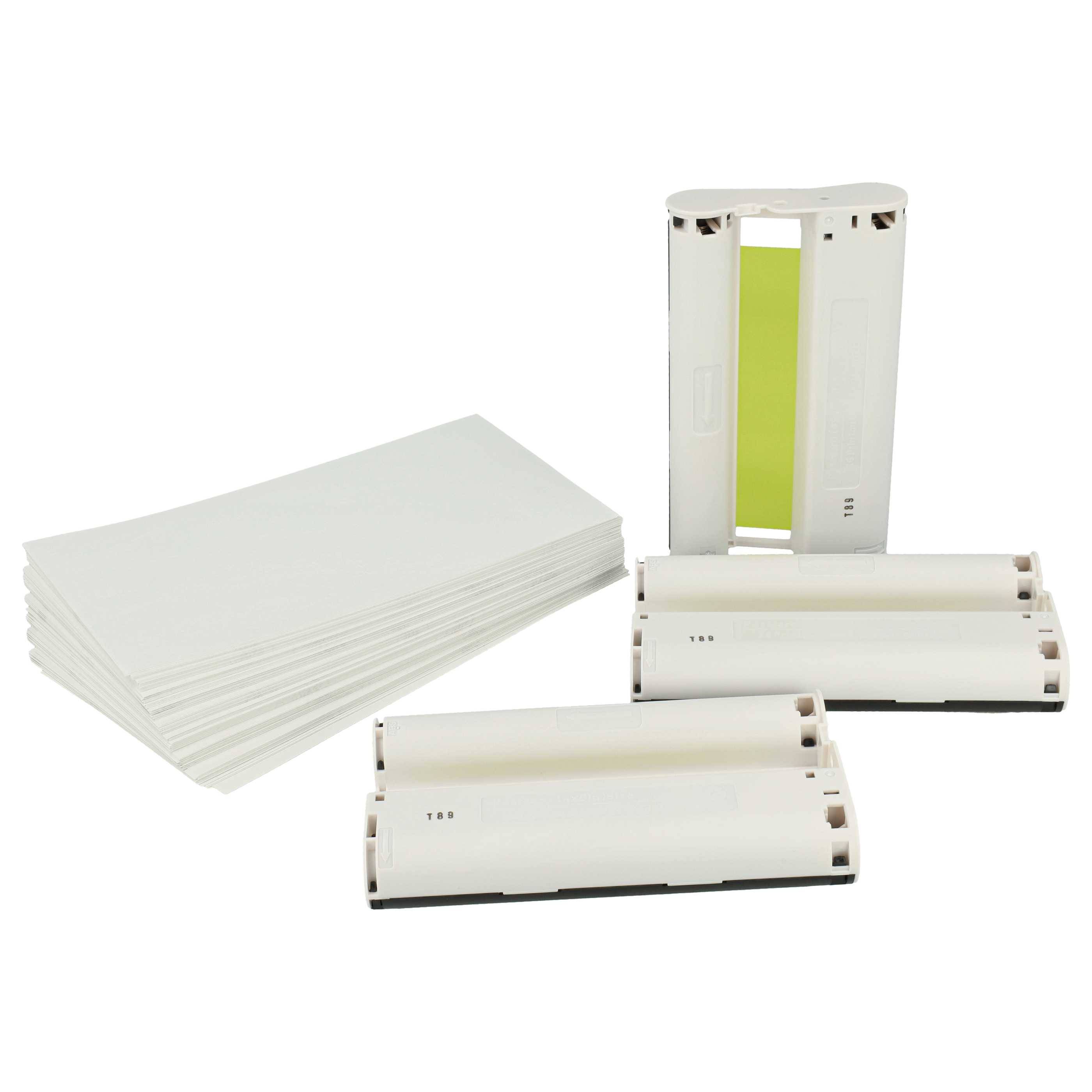 vhbw 3x Druckerkartuschen C/M/Y als Ersatz für Canon 3115B001 | (kompatibel, 3er-Pack)-0