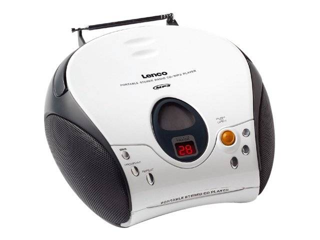 Lenco SCD-24 - Ghettoblaster - weiß-0