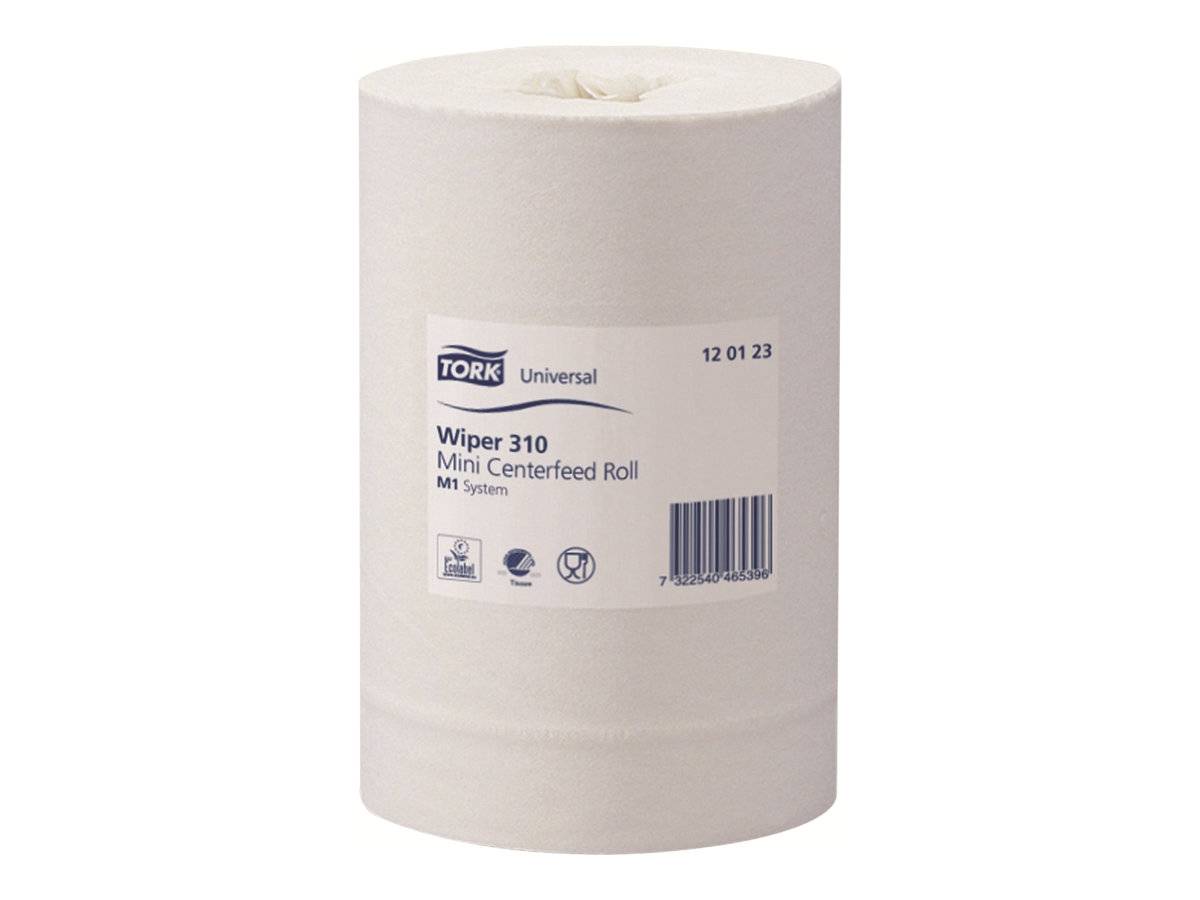 Tork Universal Wiper 310 Mini - Reinigungstuch - Einweg - Papier - weiß - für P/N: 200040, 558000, 558008, 558038, 65800-0
