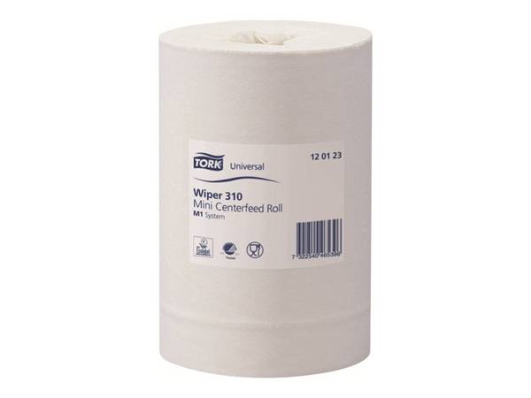 Tork Universal Wiper 310 Mini - Reinigungstuch - Einweg - Papier - weiß - für P/N: 200040, 558000, 558008, 558038, 65800