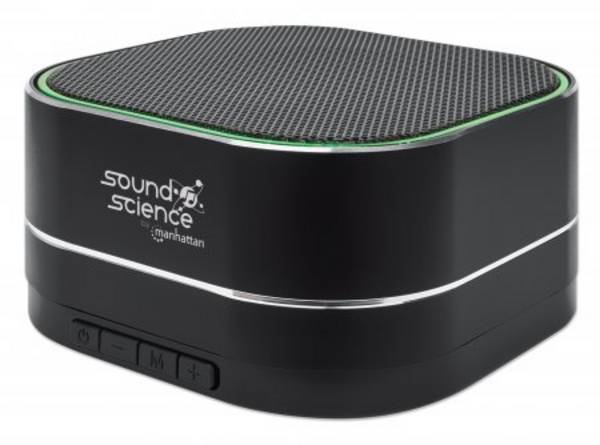 Manhattan Sound Science Metallic LED - Lautsprecher - tragbar - kabellos - Bluet