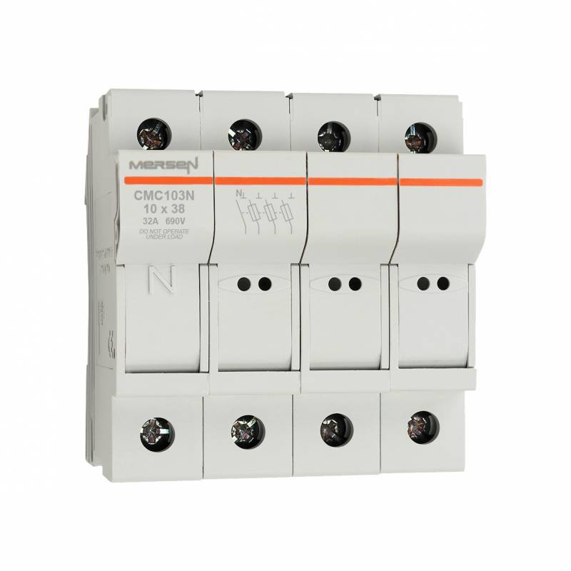 3 Stk. Mersen Sicherungshalter CMC103NR-0