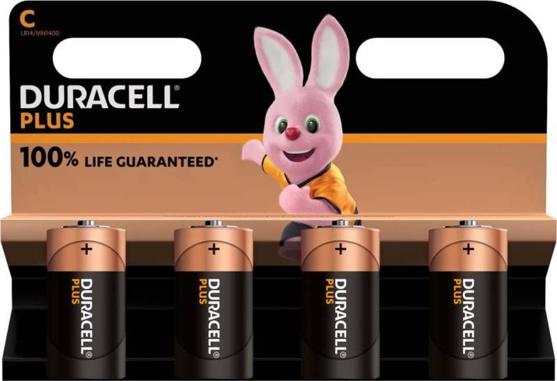 Hückmann Batterie 1,5V Baby C Plus-C K4 (Bli.4)-0