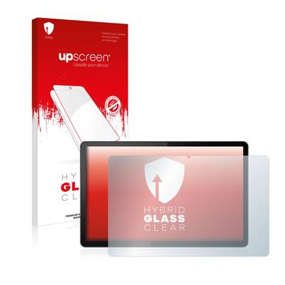 upscreen Hybrid Glass Clear Premium Panzerglasfolie für Lenovo Tab P11 (im Querformat)