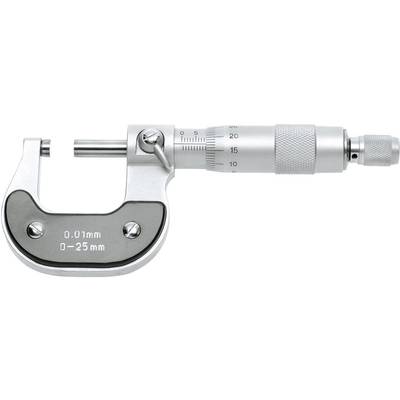 Horex  2304513-D Bügelmessschraube kalibriert (DAkkS-akkreditiertes Labor)  25 - 50 mm Ablesung: 0.01 mm 
