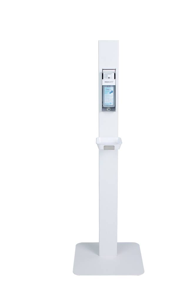 ETERNASOLID Desinfektionsständer SOLID mit Euro-Armhebelspender – 500 ml-1