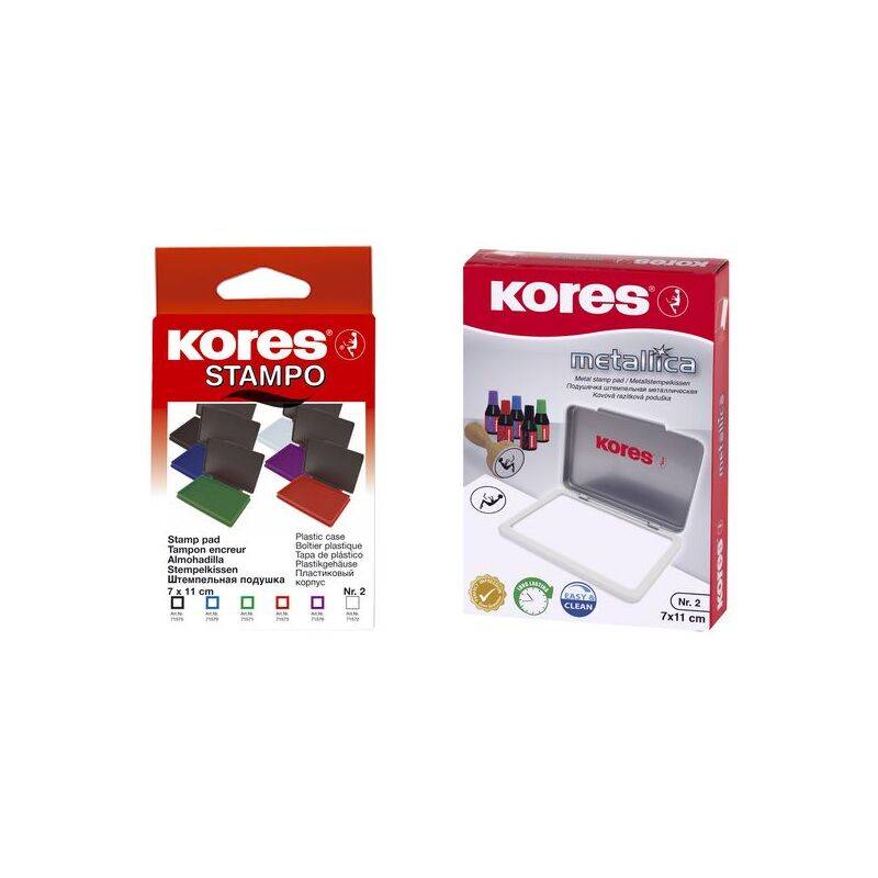 Kores SF71553, Rechteckig, Rot, 70 mm, 110 mm-0