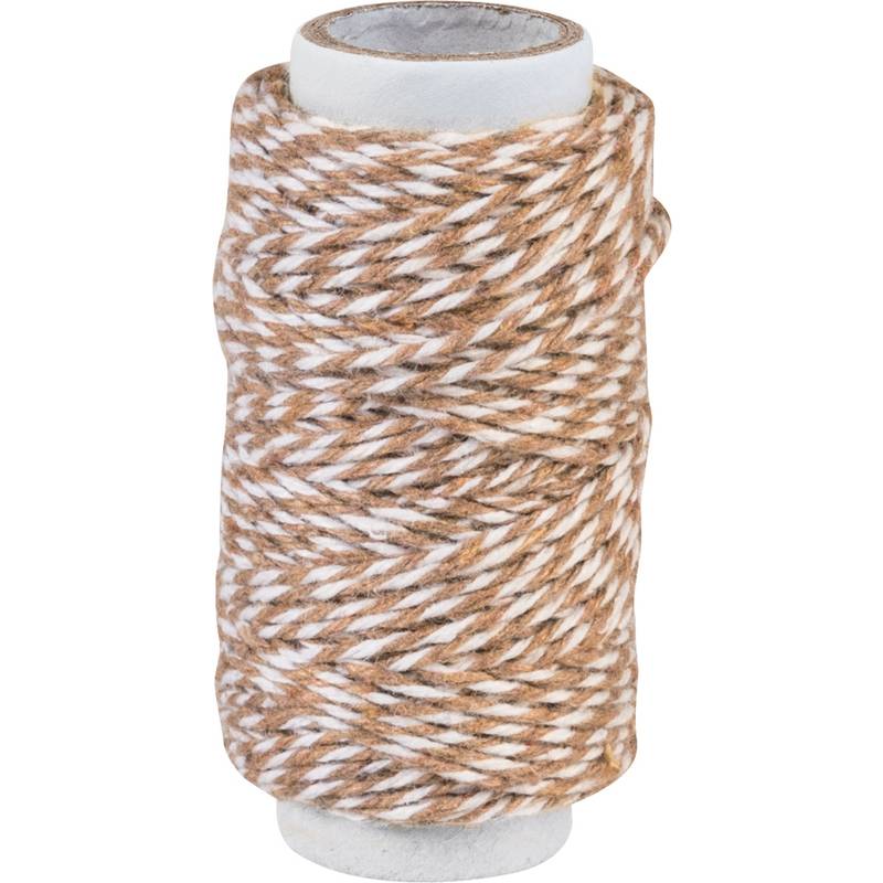 Dekoschnur braun 1mmx20m-0