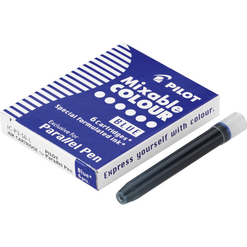 PILOT Tintenpatronen für Füllhalter Parallel Pen, blau-0