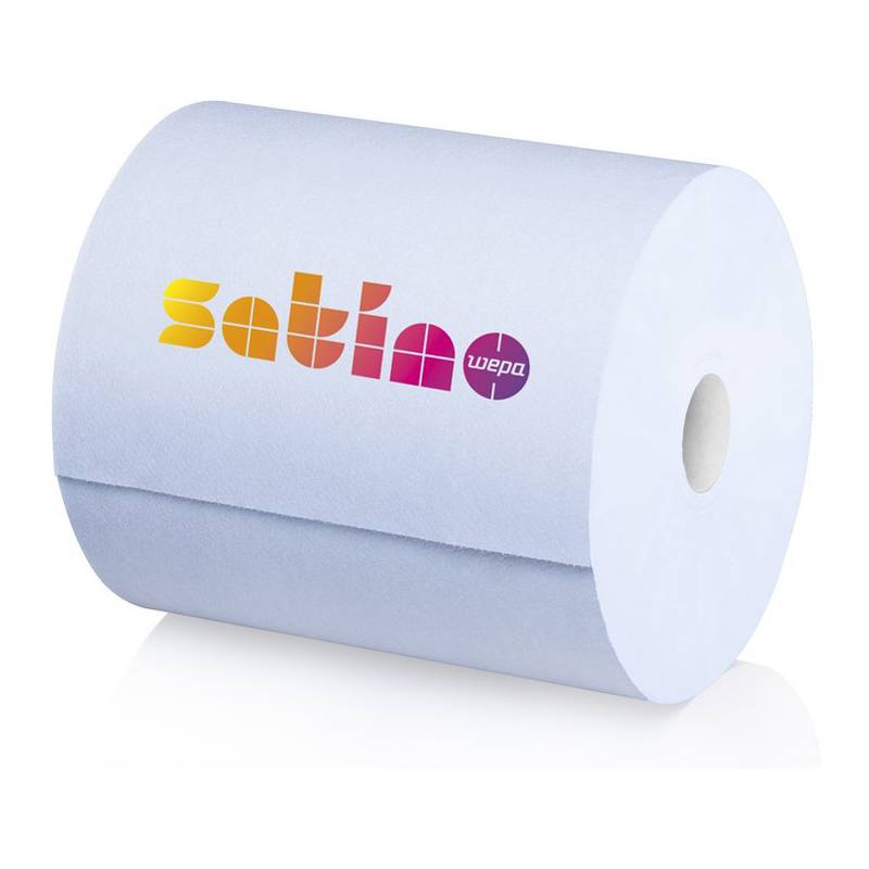 satino by wepa Putzrolle Comfort, 3-lagig, blau, 350 m-0