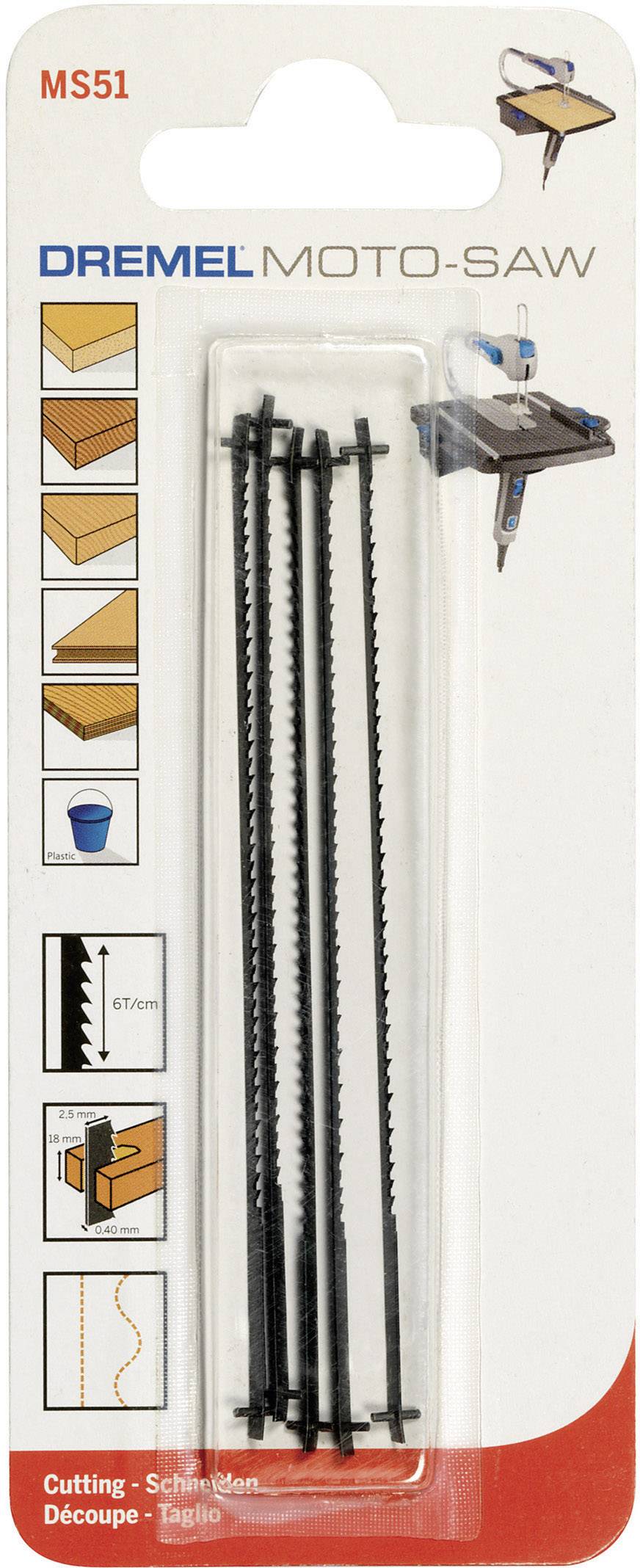 DREMEL Holzsägblatt MS 51 Mehrzweck | 2615MS51JA