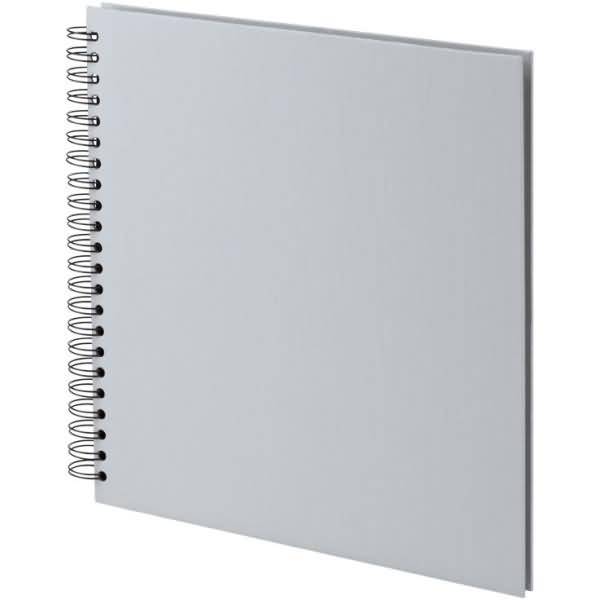 Fotoalbum Wire-O 60 Seiten 290x290mm Stone/schwarz-0